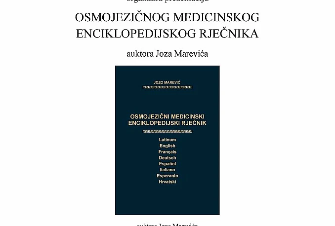 Prezentacija „Osmojezičnog medicinskog enciklopedijskog rječnika“