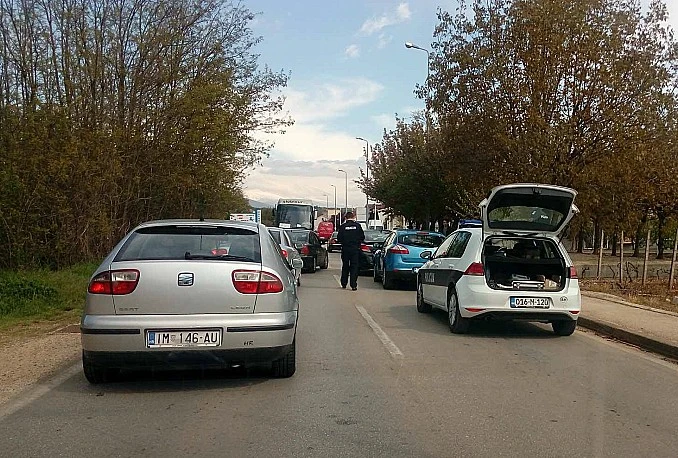 Široki Brijeg: Prometna nesreća izazvala velike kolone