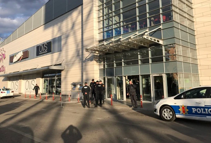 Nastavljen niz: Ponovno dojava o bombi u najvećem TC u Crnoj Gori