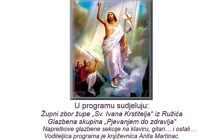 Proslava ''Uskrsnice'' u Napretkovom domu 