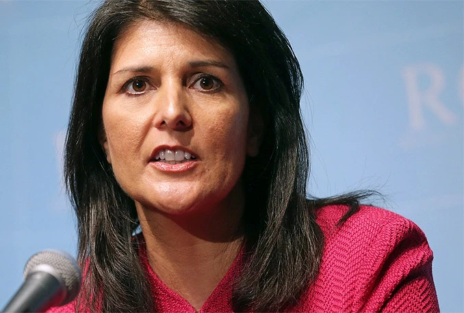Haley: Kada UN neće, SAD će provesti akciju