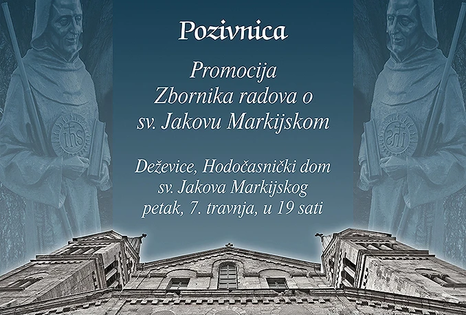 Deževice: Promocija Zbornika radova o sv. Jakovu Markijskom