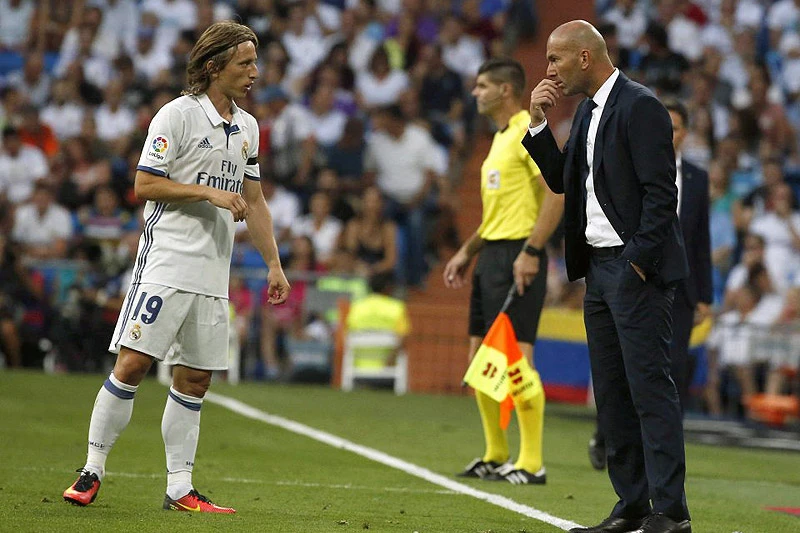 Zidane progovorio o lošoj formi Modrića