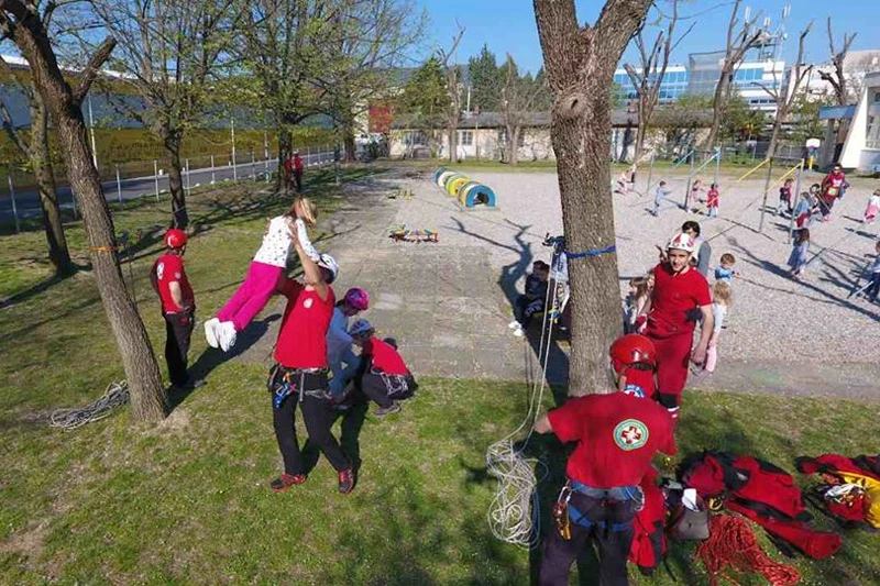 Čitlučki HGSS čapljinske mališane podučavao akcijama spašavanja
