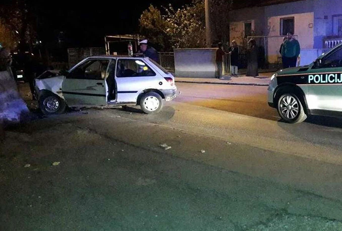 Bježao od policije, pa se zabio u zid
