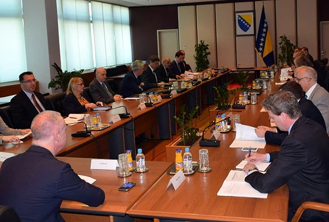 Zvizdić, Bevanda i Šarović s izaslanstvom direktora EBRD-a