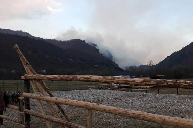 Boračko i dalje gori 
