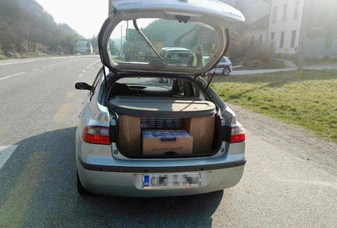 Zaplijenjene cigarete u vrijednosti 30 000 KM, uhićene četiri osobe