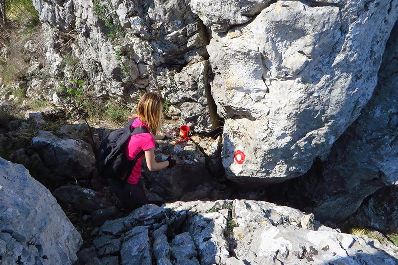 Markirana planinarska staza između Planinice i Raške Gore