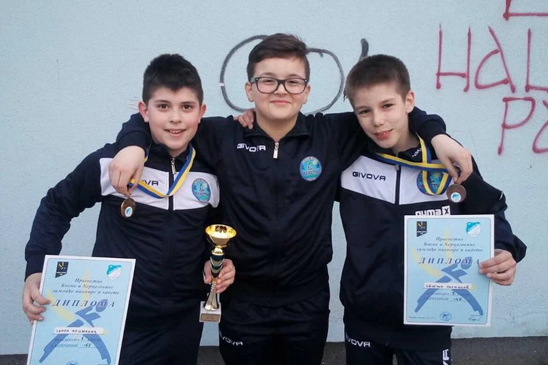 JK Neretva: Četiri medalje sa državnog prvenstva BiH