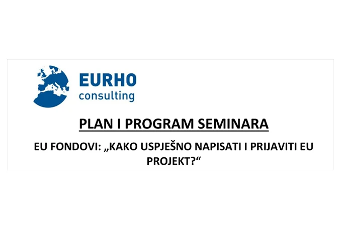 EU fondovi: Kako uspješno napisati i prijaviti EU projekt