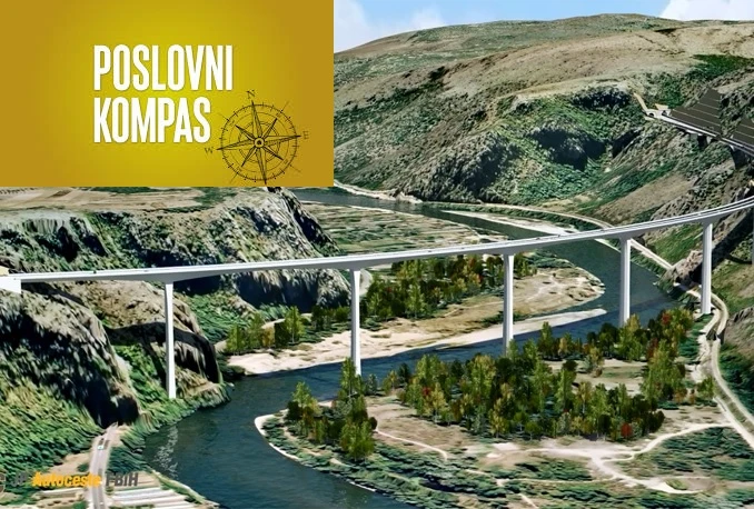 Koridor 5C tema je večerašnjeg Poslovnog kompasa Naše TV