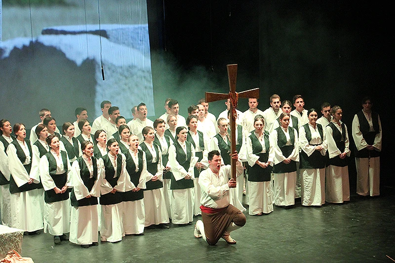 Prva hrvatska opera u BiH ''Diva Grabovčeva'' u Lisinskom