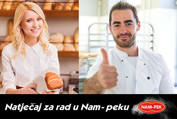 Natječaj za radna mjesta u NAM-PEK-u