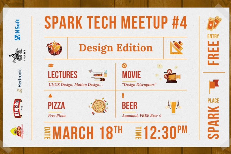 SPARK poziva na tech meetup #4