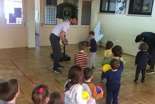 Mostarski Pepi sport održao prvi Mini basket trening 