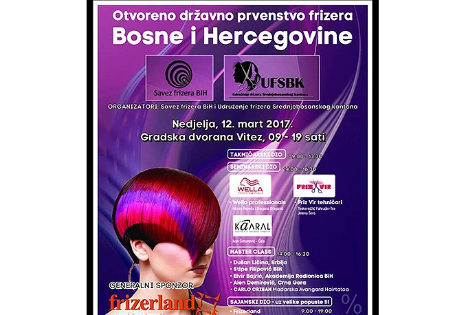 Državno prvenstvo frizera Bosne i Hercegovine