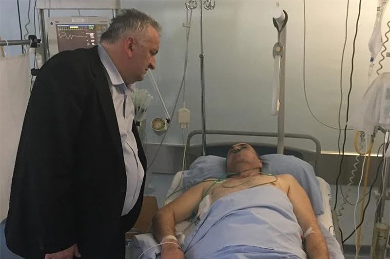 Ministar posjetio policajca ranjenog u pljački