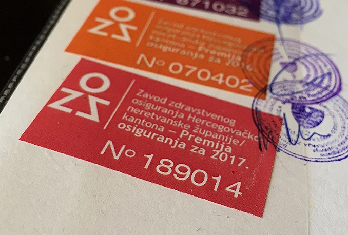 Prihod od markica Zavoda za zdravstveno osiguranje HBŽ-a 693.000 KM