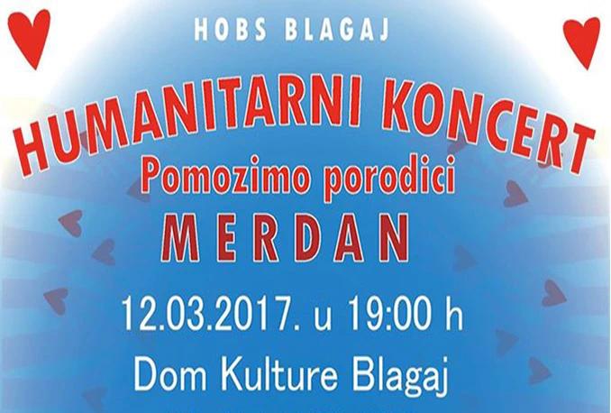 Humanitarni koncert za pomoć obitelji Merdan