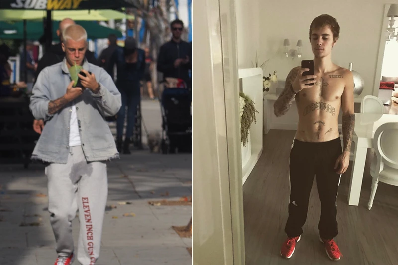 Ovlažilo: Justin jednostavno nije pazio
