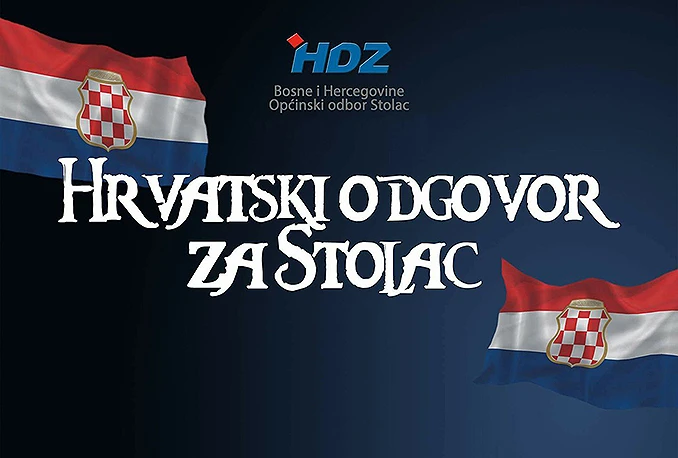Općinski odbor HDZ BiH Stolac zadovoljan apsolutnom pobjedom
