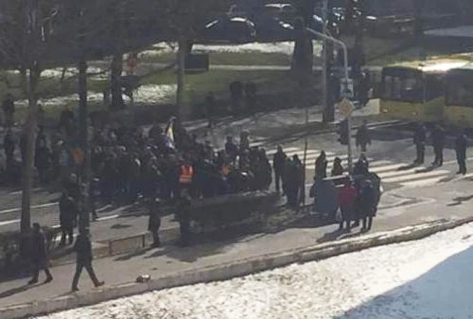 Radnici zeničke Željezare blokirali promet u Sarajevu