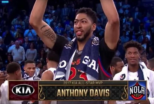 Slavlje Zapada u rekordnoj utakmici, Anthony  Davis MVP 