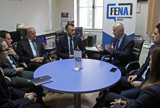 Dunović posjetio Fenu