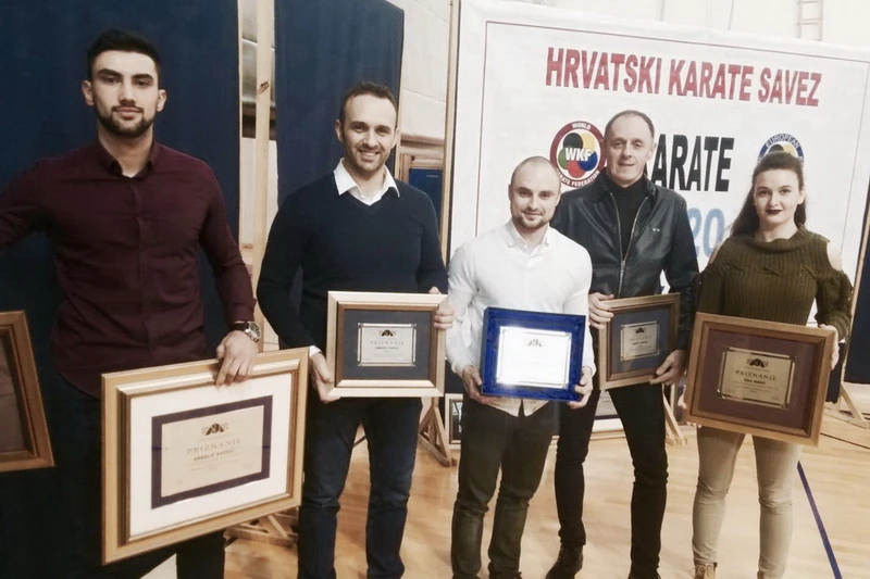 Karate klub Hercegovina Zagreb: Anđelo Kvesić najbolji senior Hrvatske