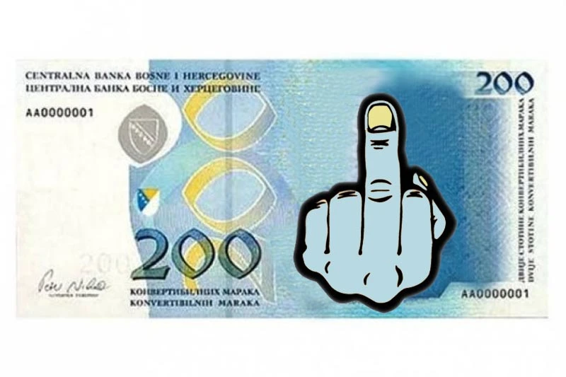 Jebo sad njihovih 200 maraka i naših 200 života