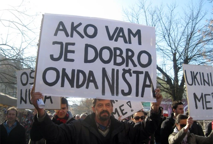 Pogled prema Rumunjskoj: Prosvjedi u BiH su znanstvena fantastika