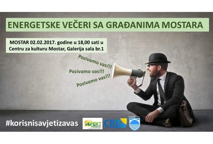 Energetske večeri s građanima u Mostaru
