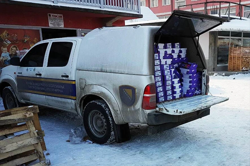 Oduzeto više od 4.000 komada 'Milka' čokolade
