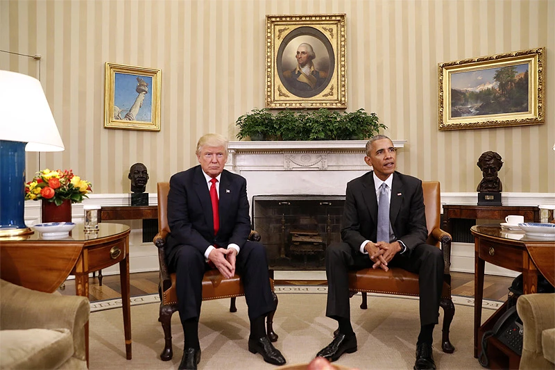 Obama u Ovalnom uredu ostavio pismo za Trumpa