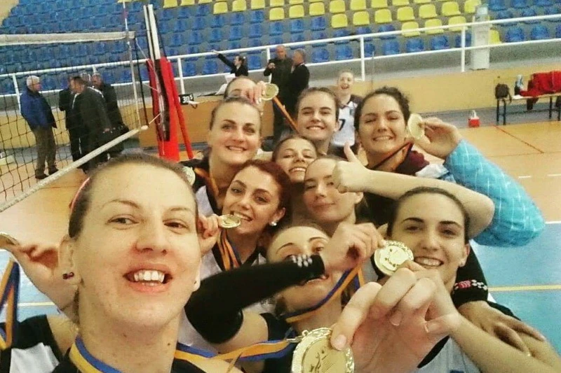 Odbojkašice Slobode na treningu zaigrale kolo