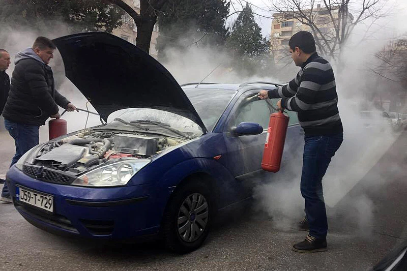 Četiri požara na području Mostara