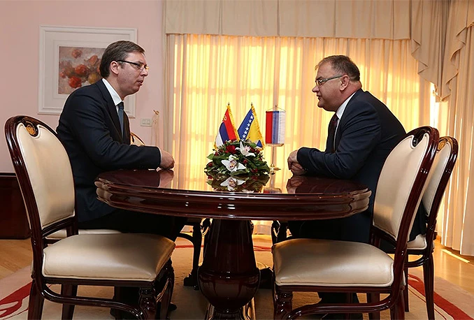 Vučić i Ivanić: Interes srpskog naroda su mir i stabilnost u regiji