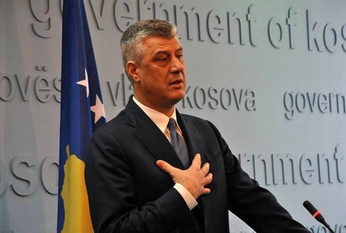 Thaqi: Vlak sa nacionalističkim obilježjima treba zaustaviti