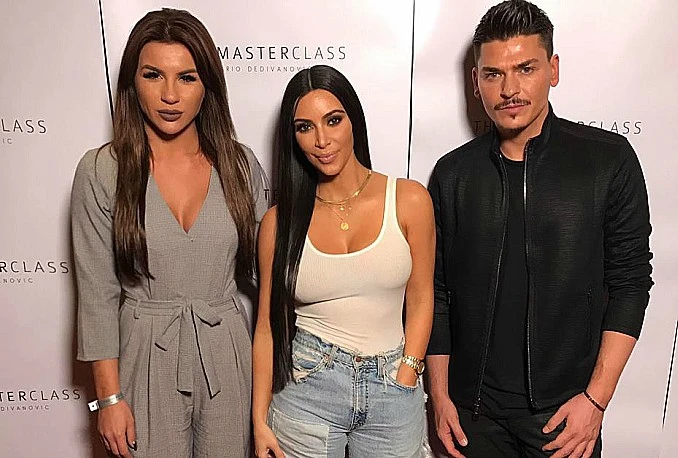 Mostarka pozirala s Kim Kardashian