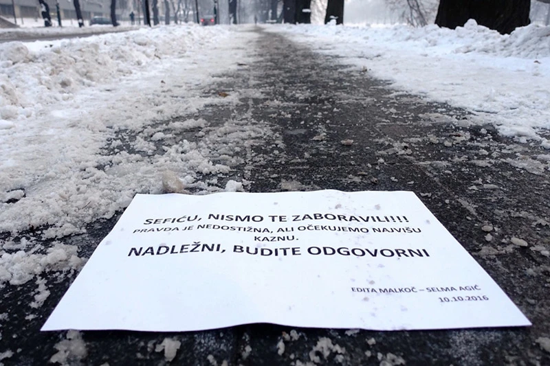 Građani Sarajeva poručuju: Sefiću, nismo te zaboravili