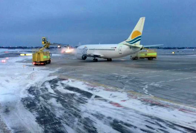 Beogradska zračna luka dobila platformu za odleđivanje aviona