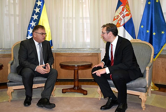 Vučić - Ivanić: Odnosi Srba i Bošnjaka važni za stabilnost regije