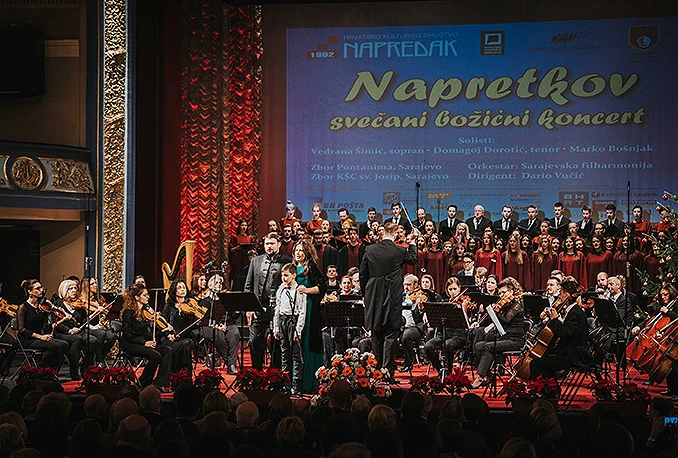 Održan Napretkov Svečani božićni koncert