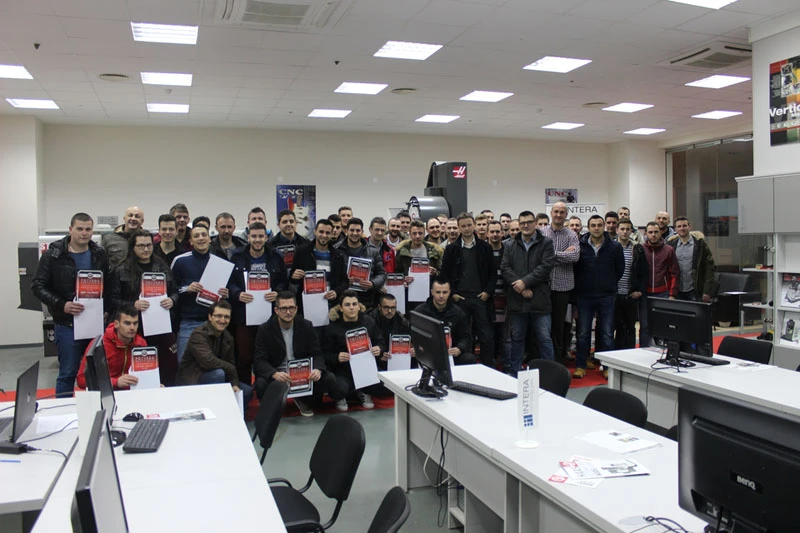 Dodjela certifikata polaznicima obuke za CNC operatera
