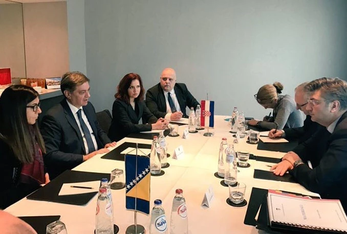 Zvizdić s Plenkovićem u Bruxellesu: Hrvatska jedan od najvećih prijatelja BiH