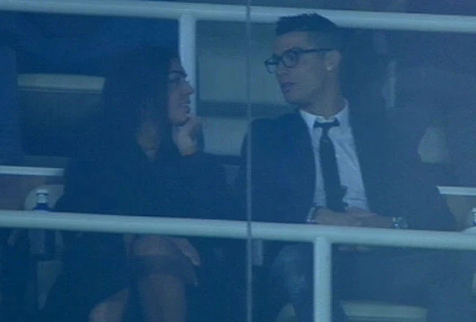 Ronaldo s novom pratiljom u luksuznoj loži Estadio Santiago Bernabeua