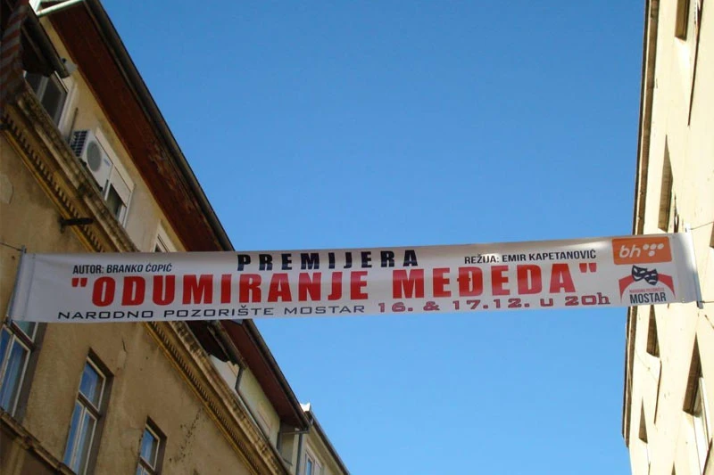 Predstava o izborima u gradu bez izbora, premijerno u Narodnom pozorištu Mostar