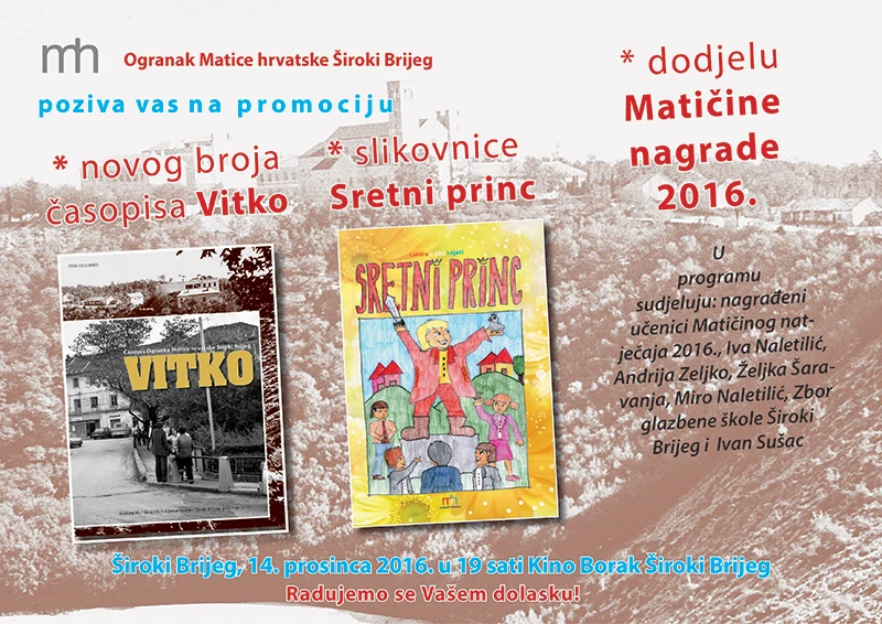Promocija novog broja časopisa Vitko