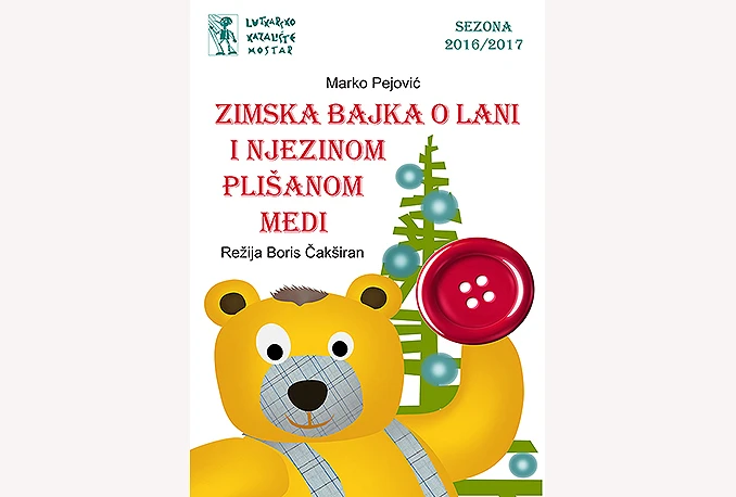 Zimska bajka o Lani i njezinom plišanom medi
